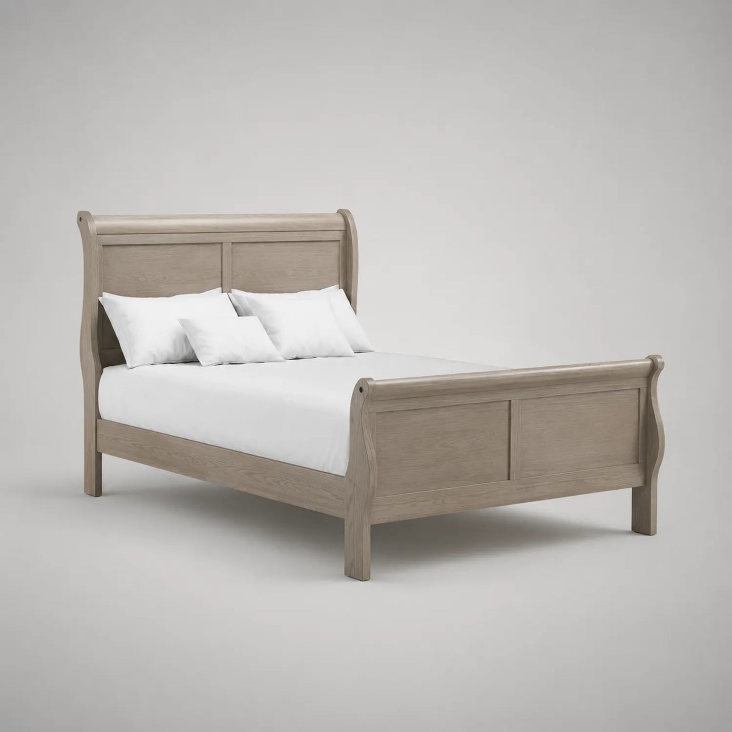 Holzbett Eiche Grau 200x160 cm