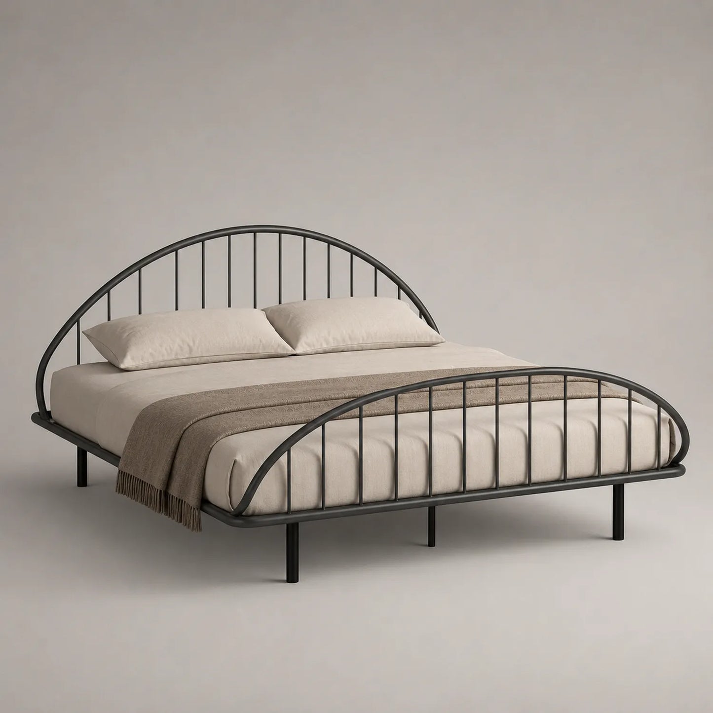 Metallbett Doppelbett Stahlrahmen 200x160 cm