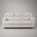 3-Sitzer Sofa Leinen-Polyester Beige